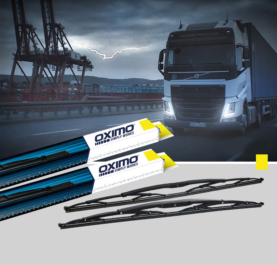 Щітки склоочисника для вантажівок OXIMO® WUSAG 